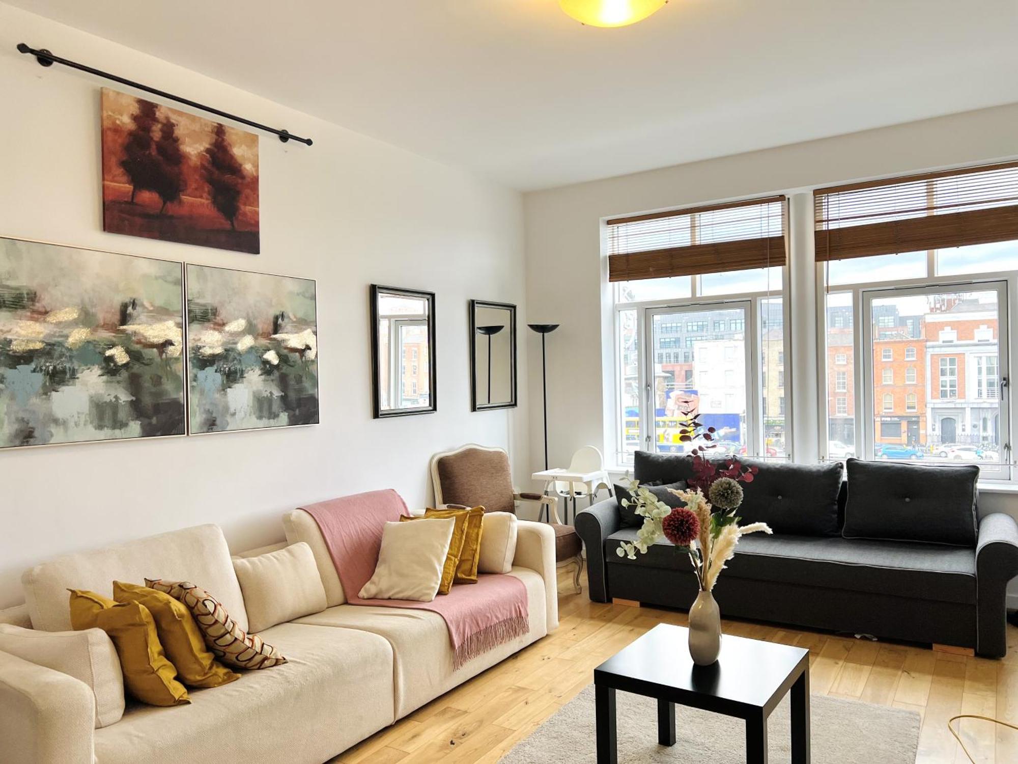 Cosy River View Flat At Temple Bar Dublin Eksteriør bilde